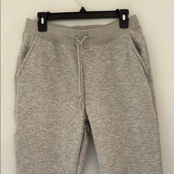 UNIQLO HEATTECH PILE-LINED SWEATPANTS Light Grey Size Large - Picture 3 of 7
